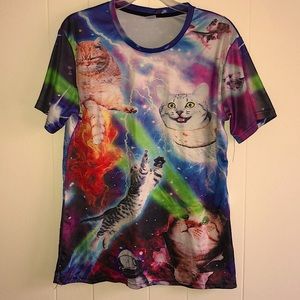 COSMIC CAT TEE